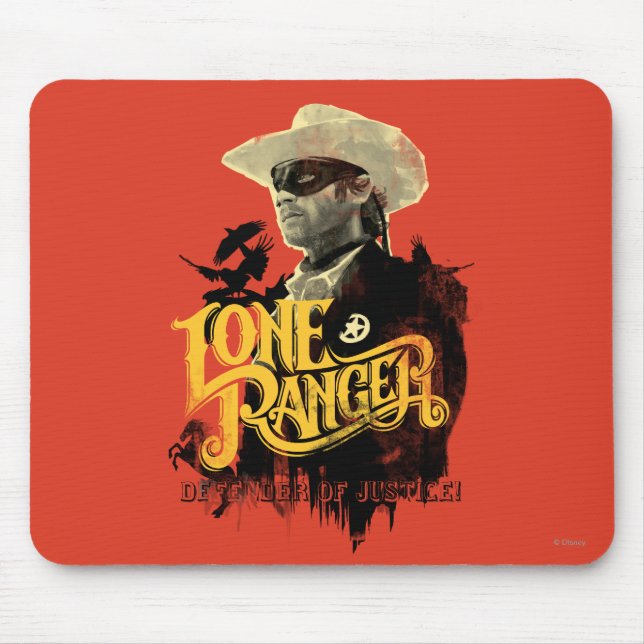 Tapis De Souris Ranger Solitaire - Défenseur de la Justice ! 2 (Devant)