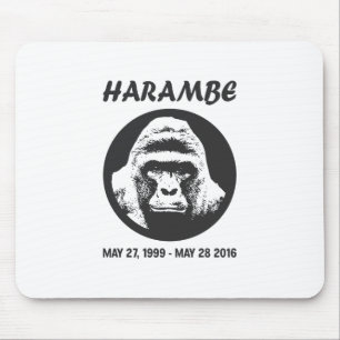 Tapis De Souris Rappelez-vous Harambe
