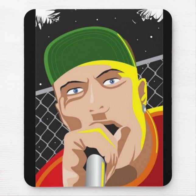 Tapis De Souris Rapper - mousepad (Devant)