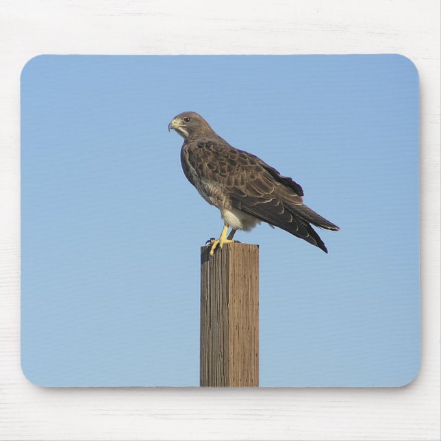 Tapis De Souris Raptor étant perché (Devant)