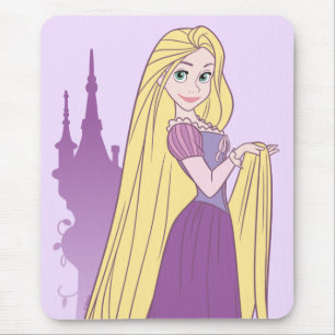 Tapis De Souris Rapunzel & Tower Graphic