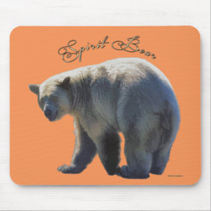 Tapis De Souris Rare Kermode Ours Faune