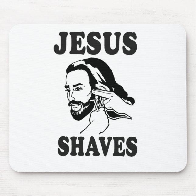 TAPIS DE SOURIS RASAGES DE JÉSUS (Devant)
