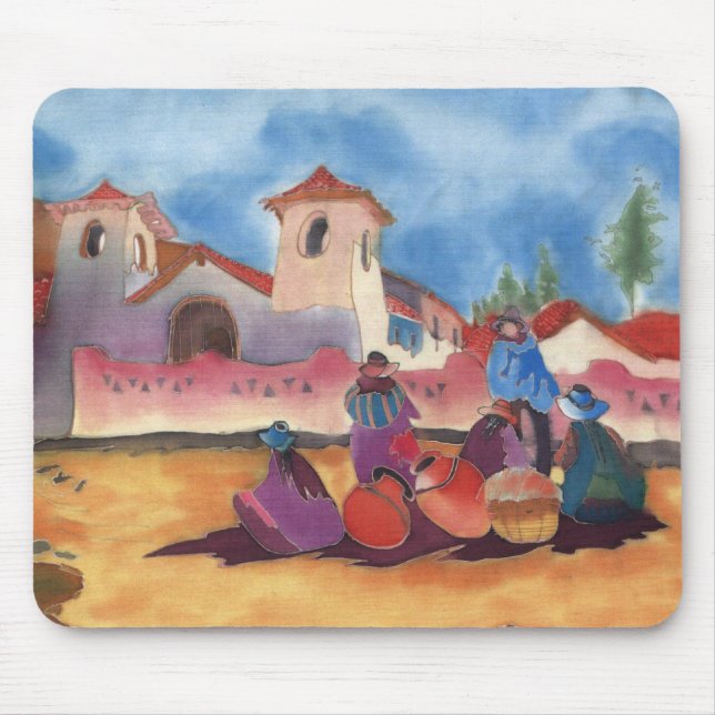 Tapis De Souris Rassemblement d'Adobe (Devant)