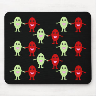 Tapis De Souris Rassemblement Des Raisins Mousepad