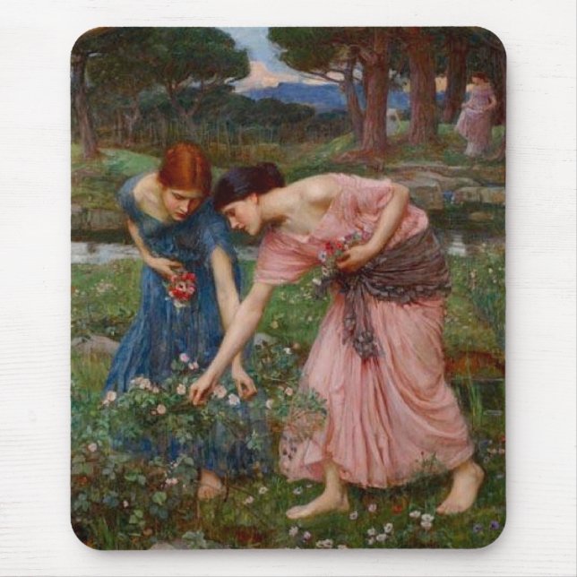Tapis De Souris Rassembler Rosebuds (Devant)