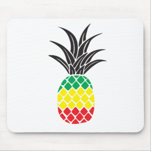 Tapis De Souris Rasta ananas Mousepad