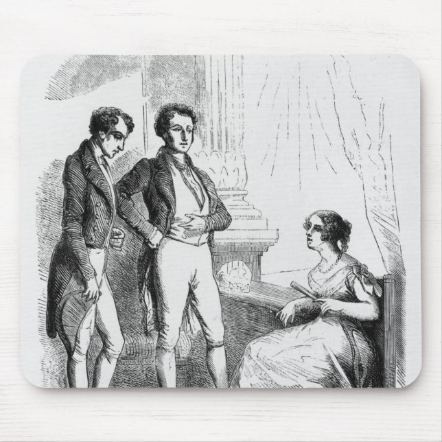 Tapis De Souris Rastignac a présenté à Madame de Nucingen (Devant)
