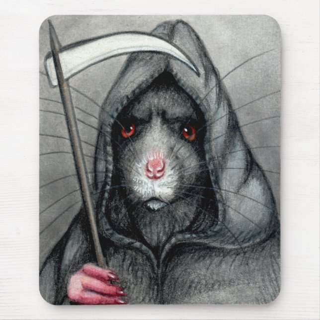 Tapis De Souris Rat Mousepad de faucheuse (Devant)