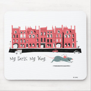 Tapis De Souris Ratatouille Paris Street Paris Scee Disney