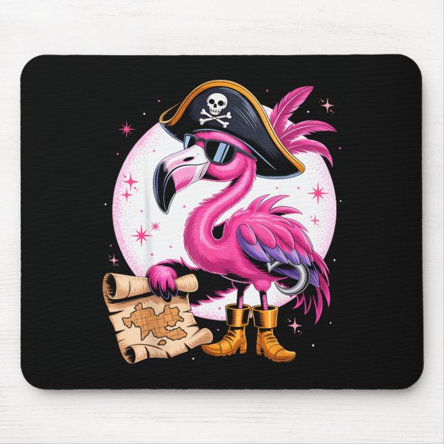 Tapis De Souris Rate Nk Flamingo Funny Halloween Party Costume Men (Devant)