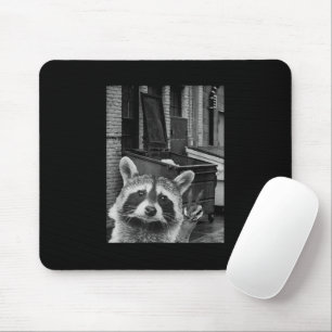 Tapis De Souris Raton laveur drôle selfie Raton laveur Raton laveu