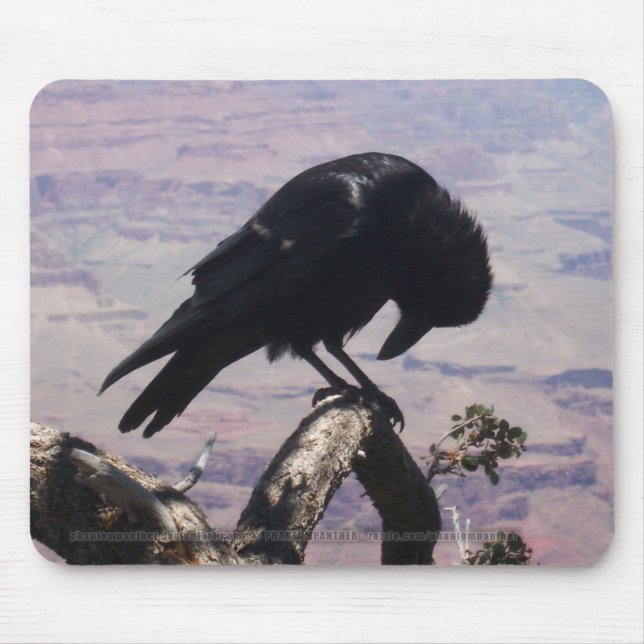 Tapis De Souris Raven triste Mousepad (Devant)