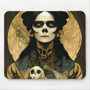 Tapis De Souris Raven Witch 2 Fantasy Horror Goth Gothic