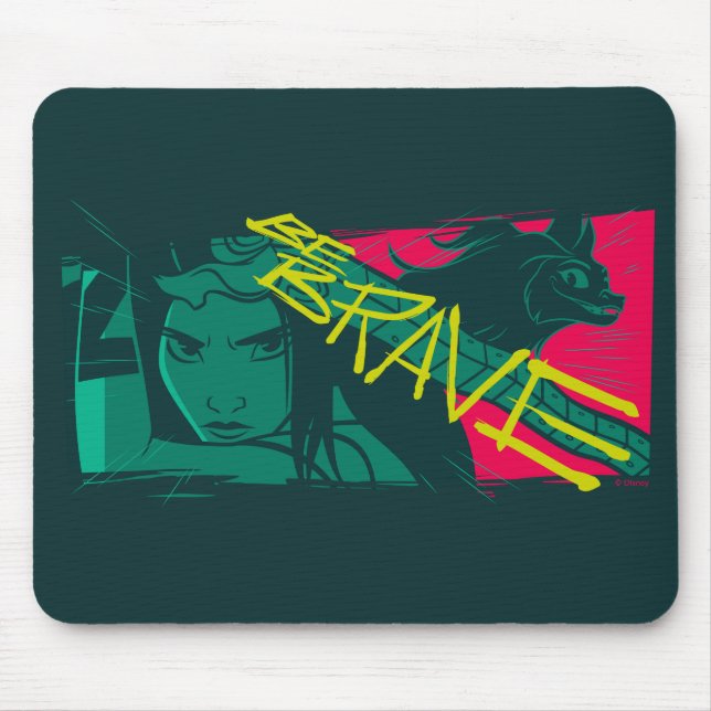 Tapis De Souris Raya et le Dernier Dragon - Soyez courageux (Devant)