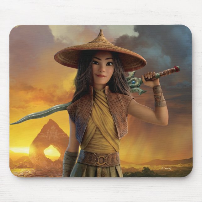 Tapis De Souris Raya sans peur (Devant)