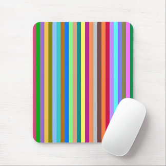 Tapis De Souris Rayures colorées