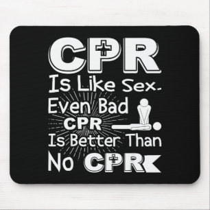 Tapis De Souris Rcp Comme Mauvais Rcp Mieux Que Rien Humour Blague