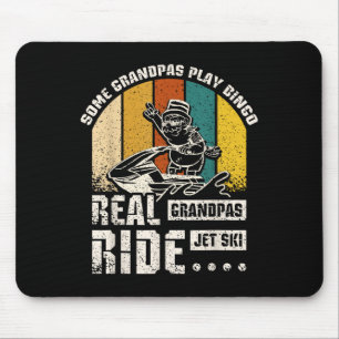 Tapis De Souris Real Grandpas Ride Jet Ski