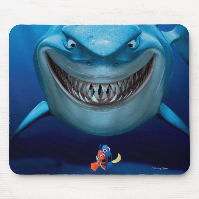 Tapis De Souris Recherche de Nemo | Bruce Grinning (Devant)
