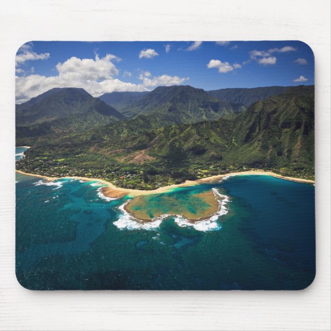 Tapis De Souris Récif de tunnels sur l'île hawaïenne de Kauai (Devant)