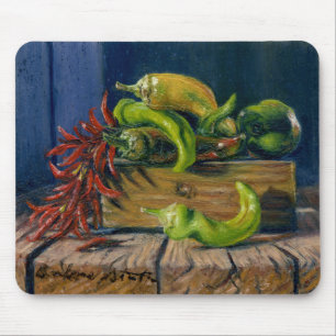 Tapis De Souris "Récolte de poivre"