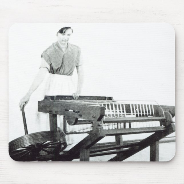 Tapis De Souris Reconstruction de Jenny de rotation de Hargreaves (Devant)