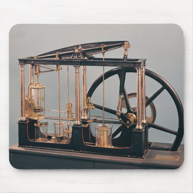 Tapis De Souris Reconstruction de la machine à vapeur de James (Devant)