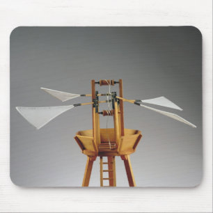 Tapis De Souris Reconstruction modèle de la conception de da Vinci