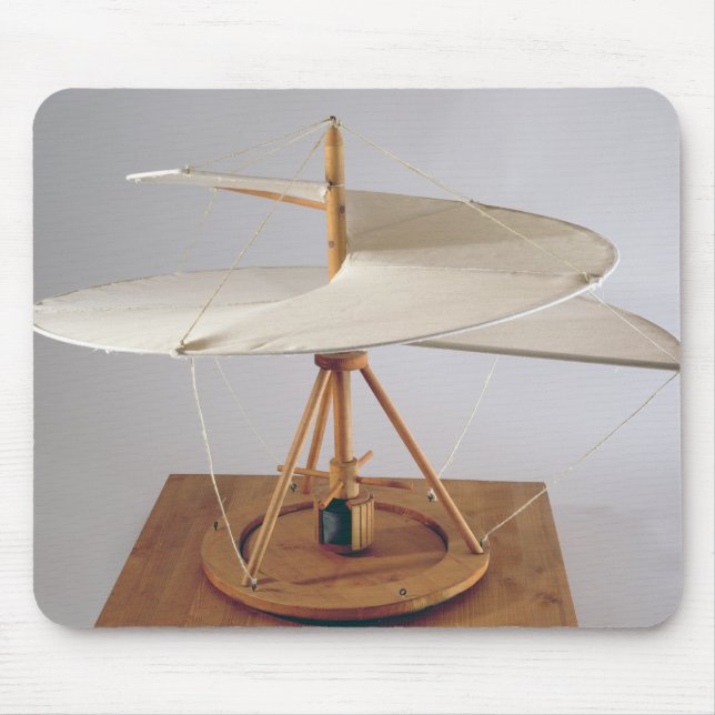 Tapis De Souris Reconstruction modèle de la conception de da Vinci (Devant)