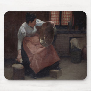 Tapis De Souris Récurage de femme