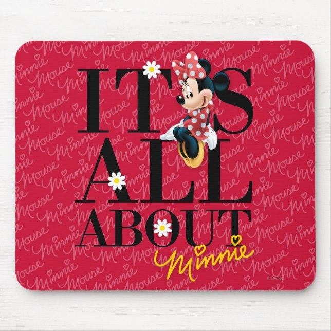 Tapis De Souris Red Minnie | Tout sur moi (Devant)