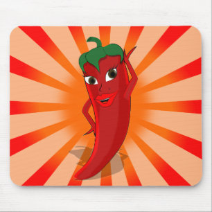 Tapis De Souris Red Pepper Superstar