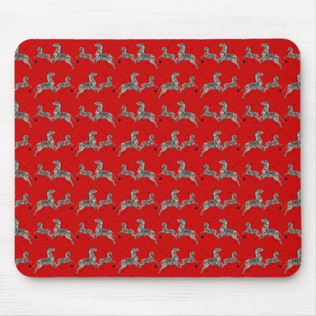 Tapis De Souris Red Tenenbaums Zebra Fond d'écran (Devant)