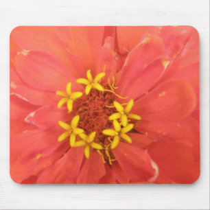 Tapis De Souris Red Zinnia Macro Mousepad