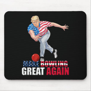 Tapis De Souris Refaire le Bowling Grande Encore Drôle Trump Bowli