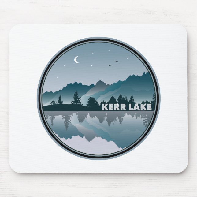 Tapis De Souris Réflexion de Kerr Lake Virginie Caroline du Nord (Devant)