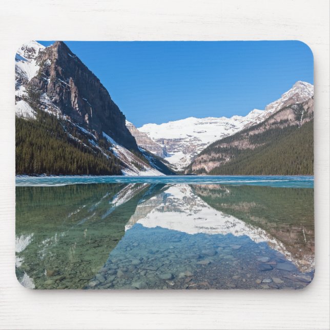 Tapis De Souris Réflexion sur Lake Louise - Banff NP, Canada (Devant)