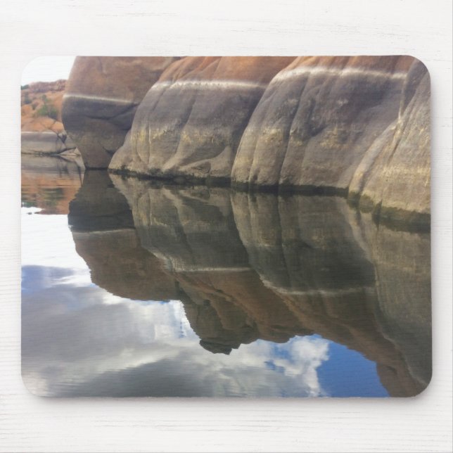 Tapis De Souris Réflexion sur l'eau Photo Red Rock Paysage Arizona (Devant)