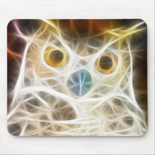 Tapis De Souris Regard puissant de hibou