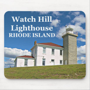 Tapis De Souris Regarde Hill Phare, Rhode Island Mousepad
