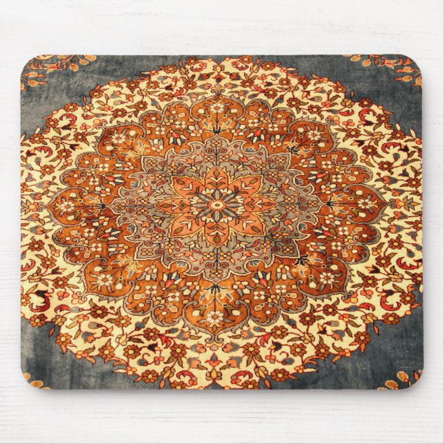 Tapis De Souris Regarder le Motif perse antique (Devant)