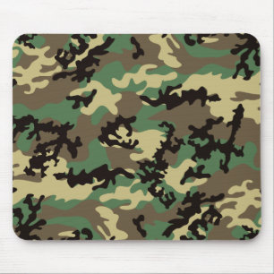 Tapis De Souris Région boisée Camo Mousepad