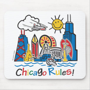 Tapis De Souris Règles de Chicago