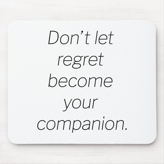 Tapis De Souris Regret Souris (Devant)