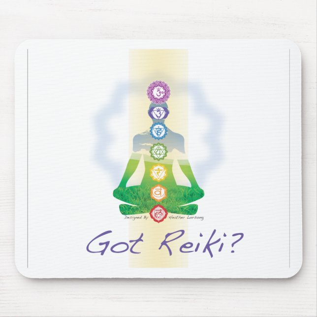 Tapis De Souris Reiki obtenu ? (Devant)