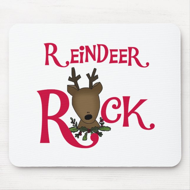 Tapis De Souris Reindeer Rock (Devant)