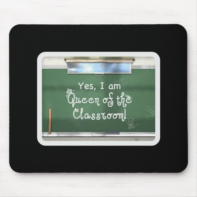 Tapis De Souris Reine de la salle de classe Mousepad (Devant)