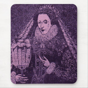 Tapis De Souris Reine Elizabeth I en lavande