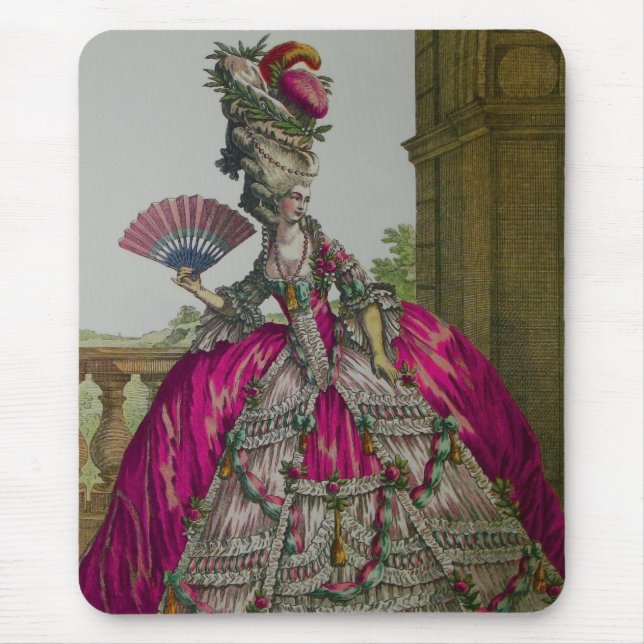 Tapis De Souris Reine Marie Antoinette ~ Mousepad (Devant)